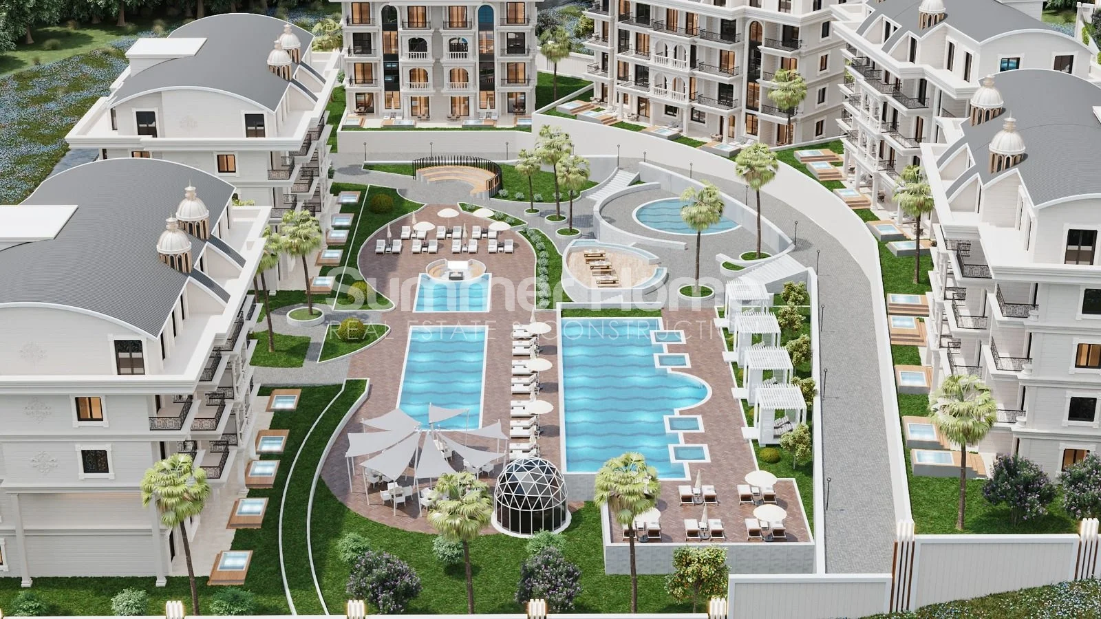 Exquisite Sea View Apartments For Sale in Turkler General - 7