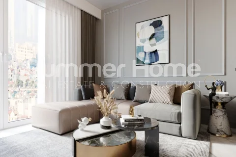 آپارتمان‌های نفیس با دید دریا برای فروش در ترکلر interior - 28