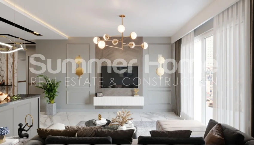 Exquisite Sea View Apartments For Sale in Turkler Interior - 29
