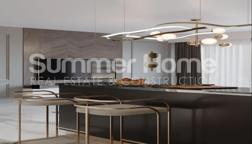 آپارتمان‌های نفیس با دید دریا برای فروش در ترکلر داخلی - 33