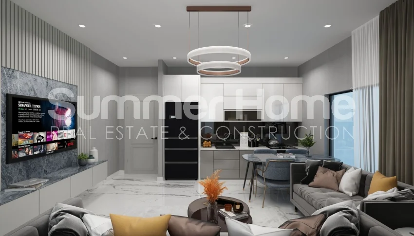 Chic Apartments Available in Modern Mahmutlar Interior - 20