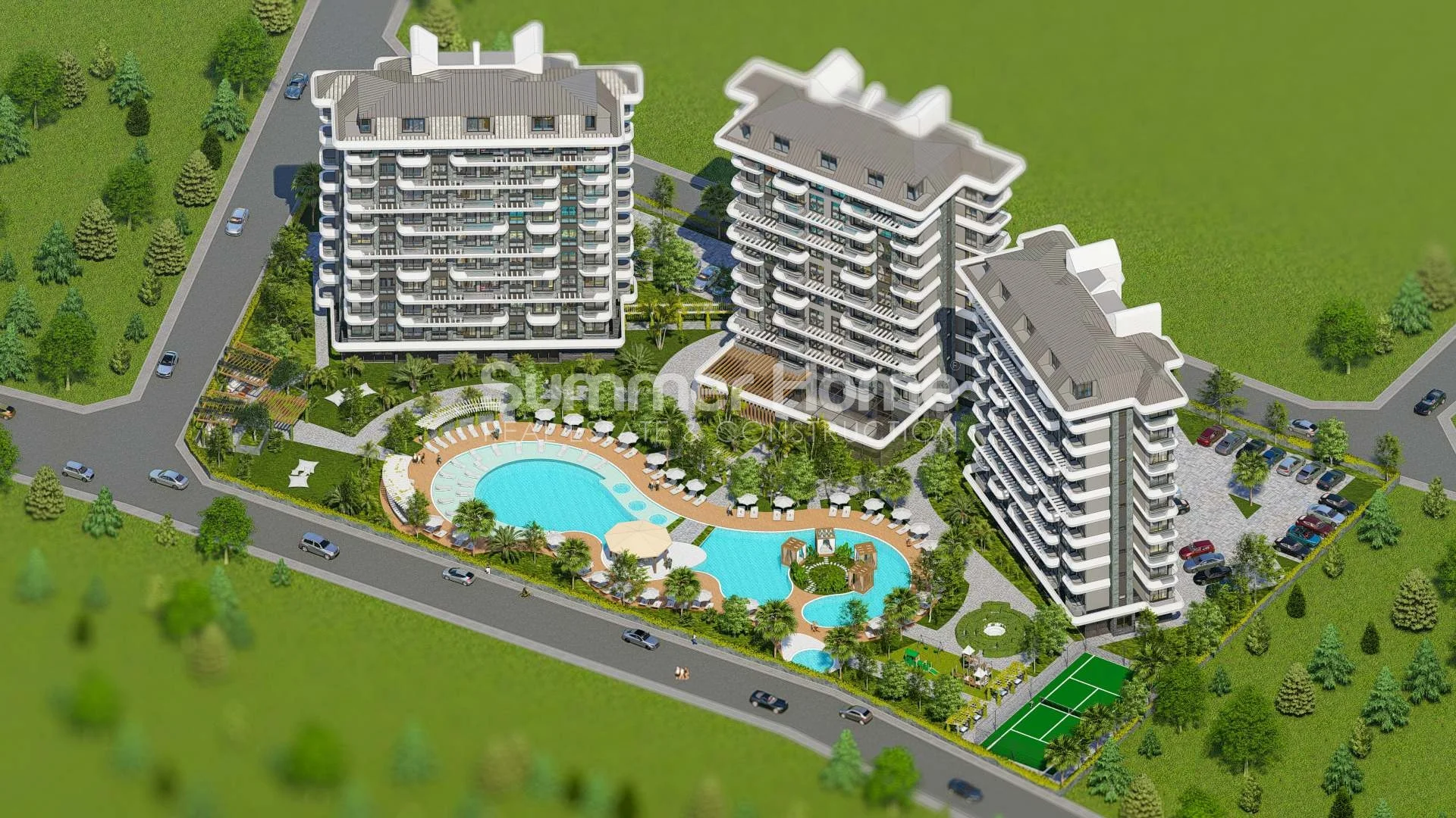 Victory Resort project in Tranquil surroundings, Demirtaş general - 10