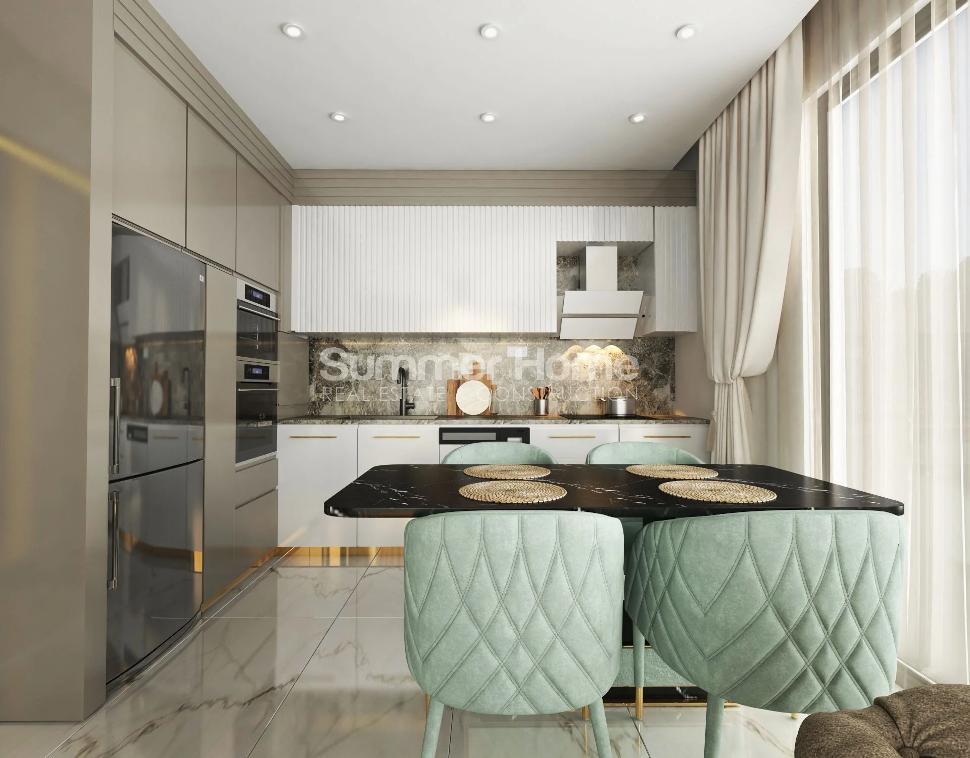 Premium apartmani na popularnoj lokaciji Mahmutlara interior - 28