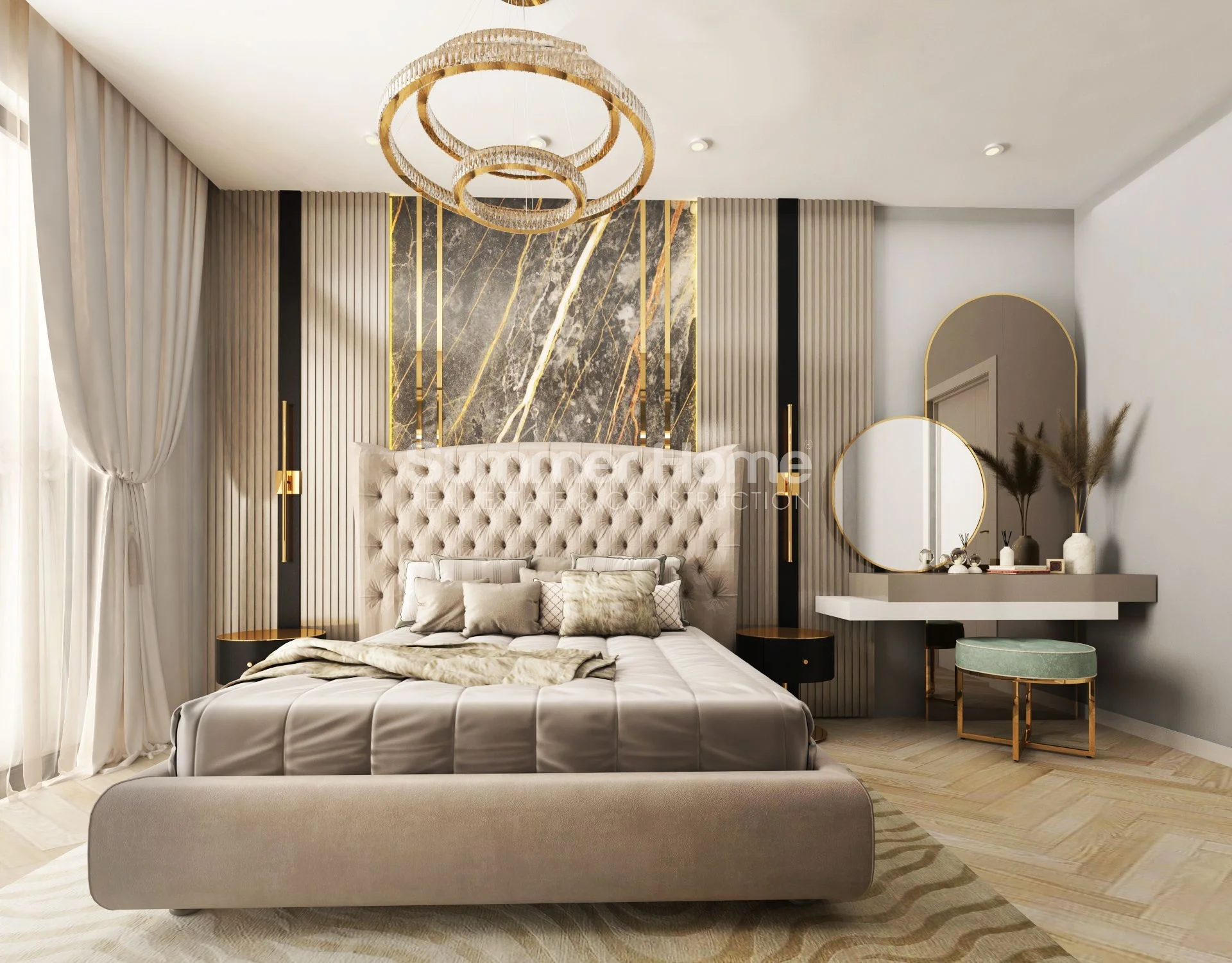 Premium apartmani na popularnoj lokaciji Mahmutlara interior - 31