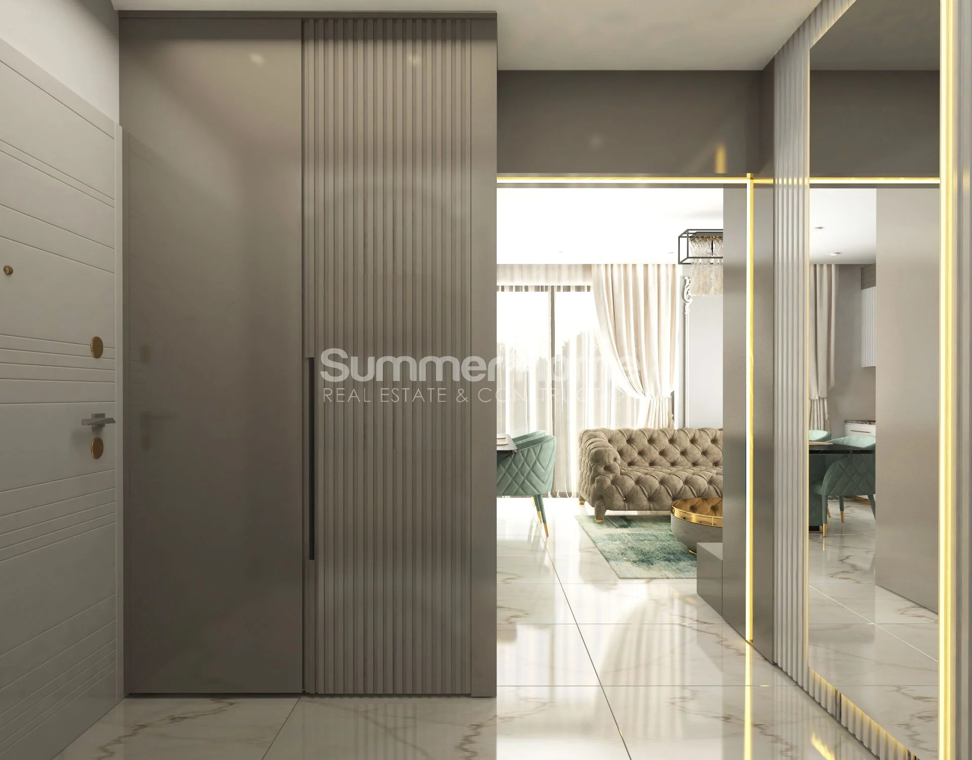 Premium apartmani na popularnoj lokaciji Mahmutlara interior - 37