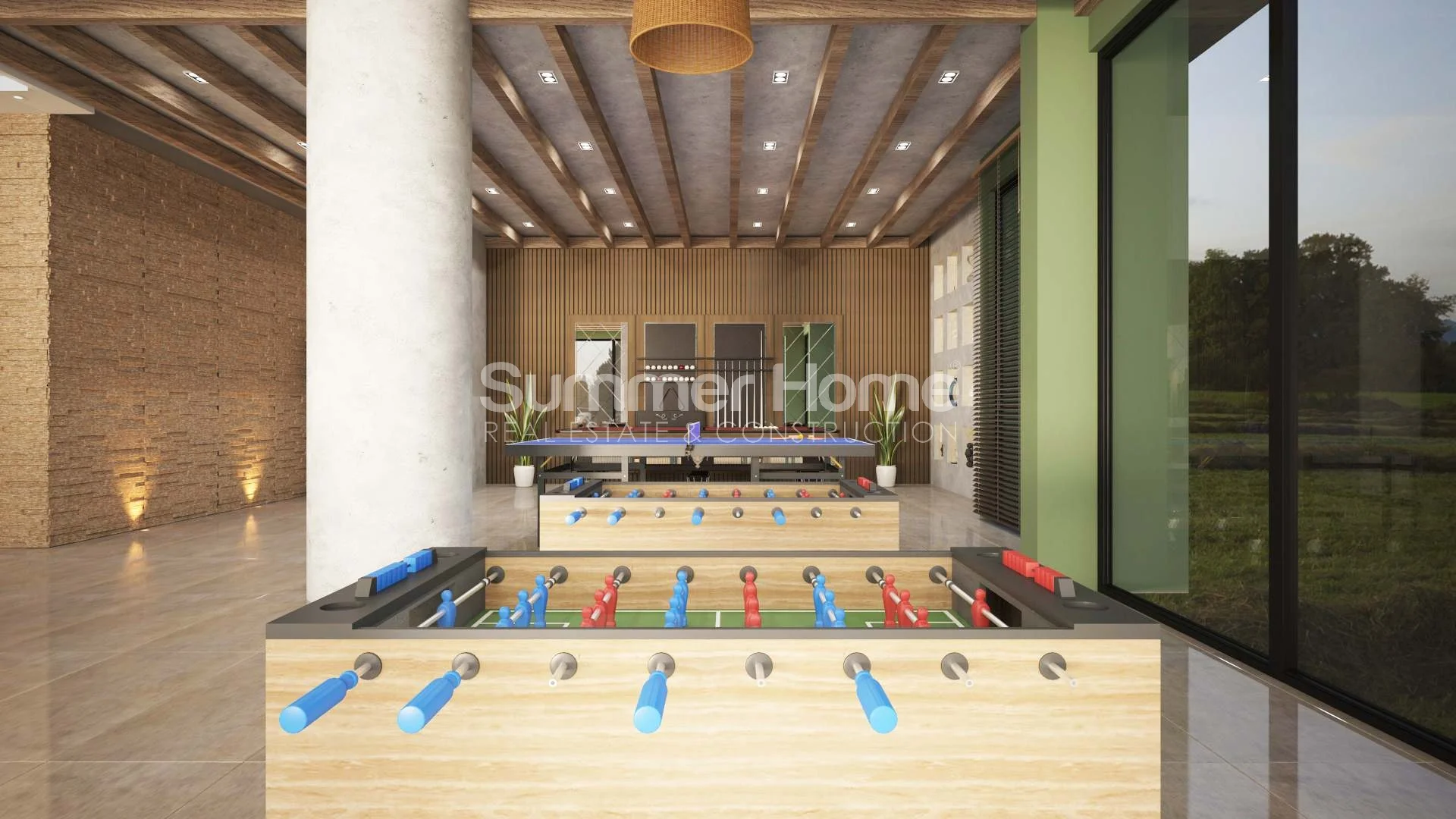 آپارتمان هایی با معماری خیره‌کننده در منطقه سرسبز اوبا facilities - 31