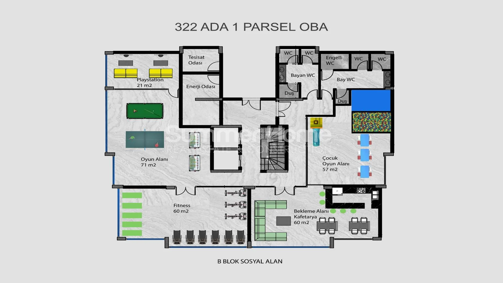 منازل مذهلة معماريا مع خدمات للبيع في ريف أوبا الهادئ plan - 52