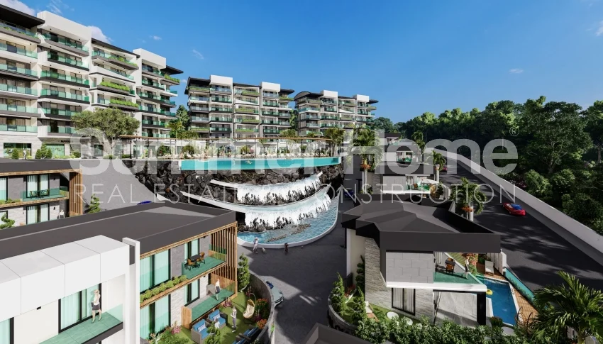 Luxury Chic Apartments For Sale in Kargicak Alanya