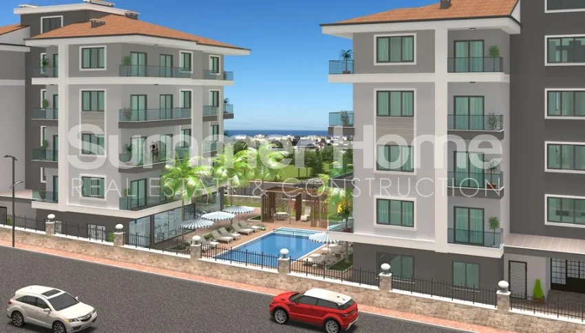 Fabelhafte Apartments mit Meerblick in Payaller Alanya