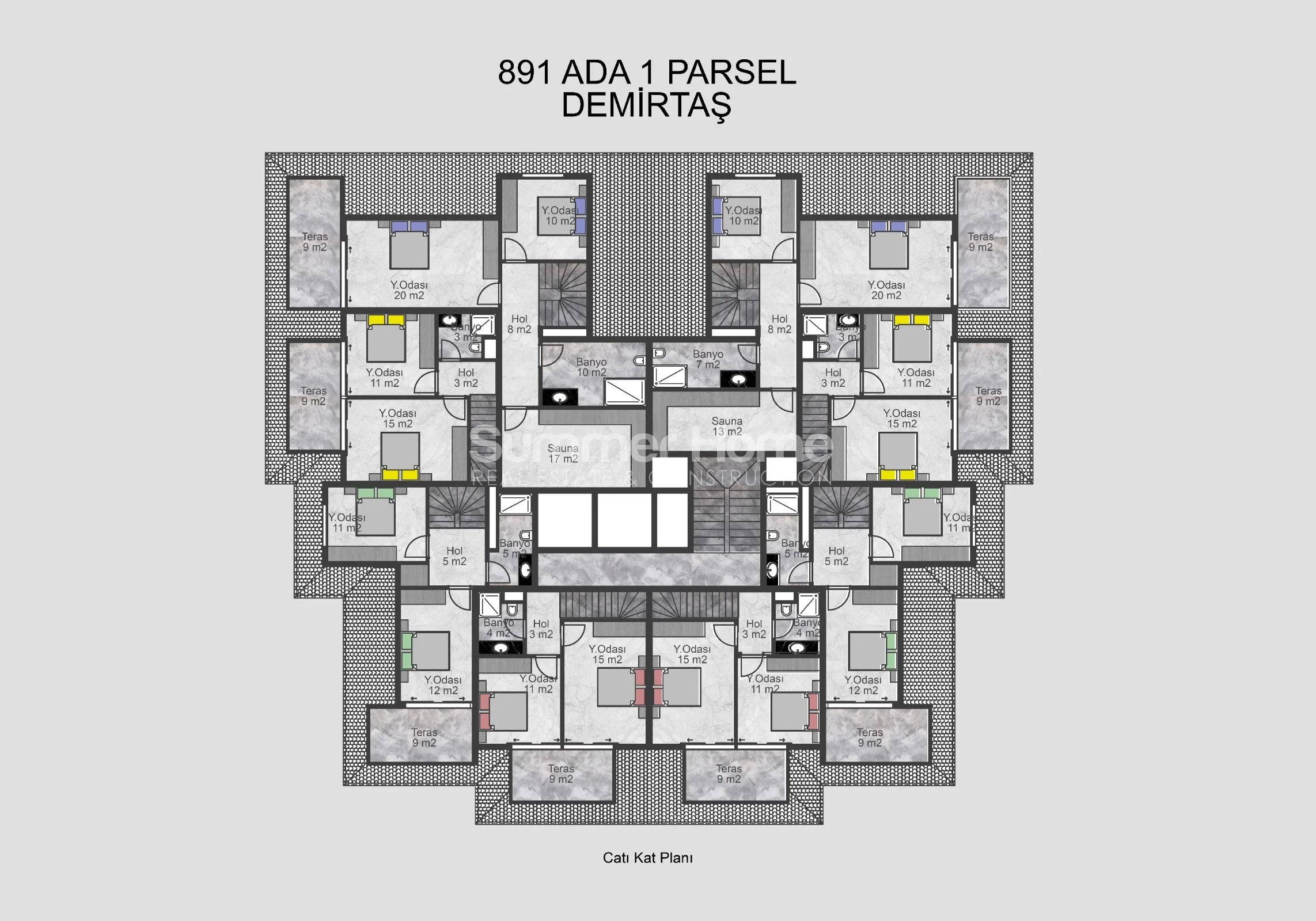 Attractive Apartments in Stunning Complex in Demirtas Plan - 39