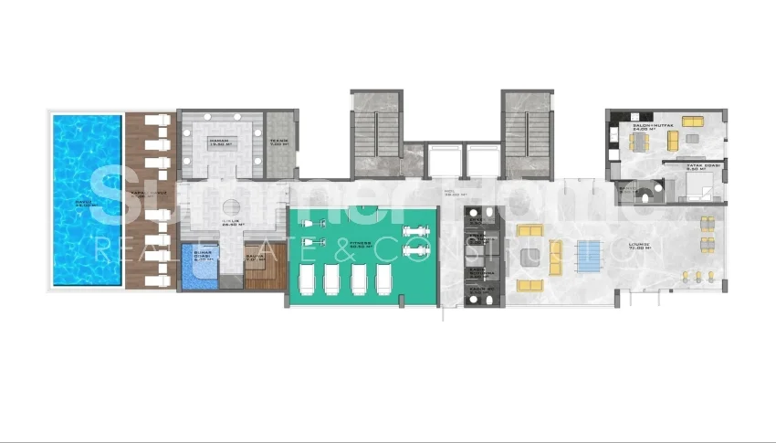 Modern apartments in nine-story buildings in Demirtas Plan - 32