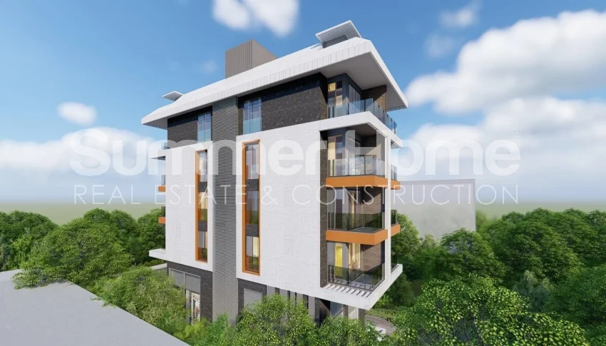 آپارتمان های فوق مدرن واقع در منطقه کارگیجاک، آلانیا