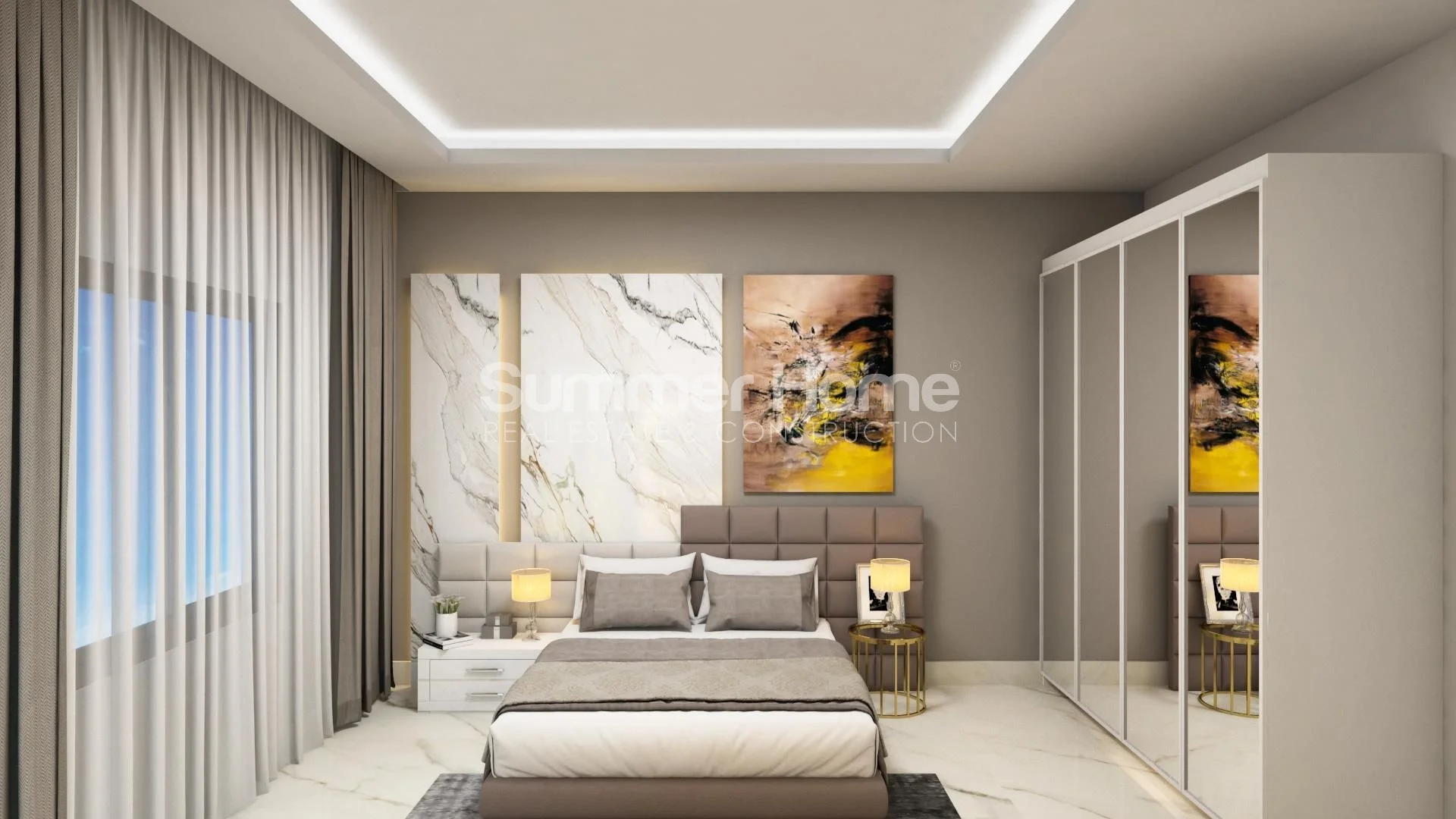 Chic and sleek apartments centrally located in Alanya Interior - 12