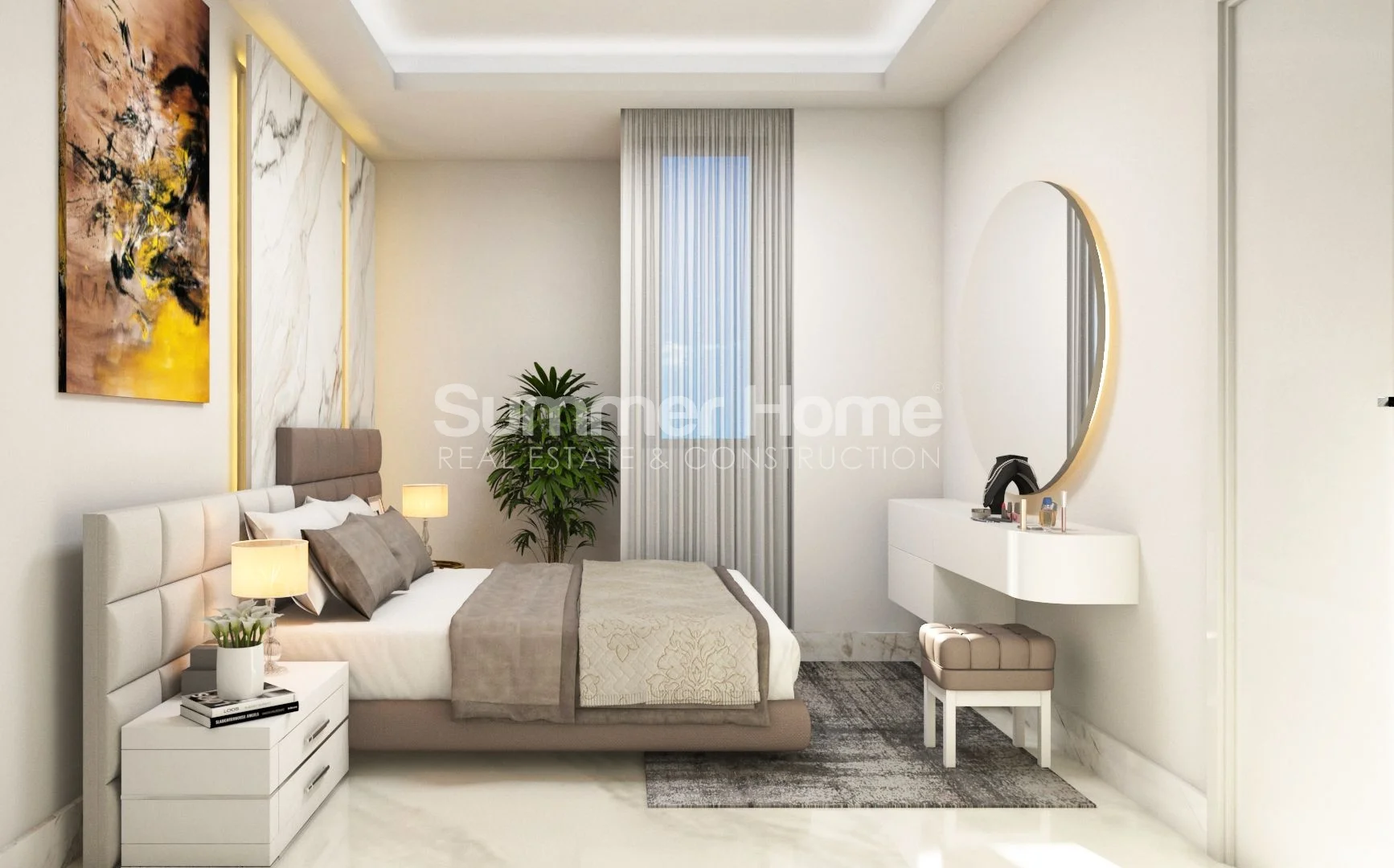 Chic and sleek apartments centrally located in Alanya Interior - 22