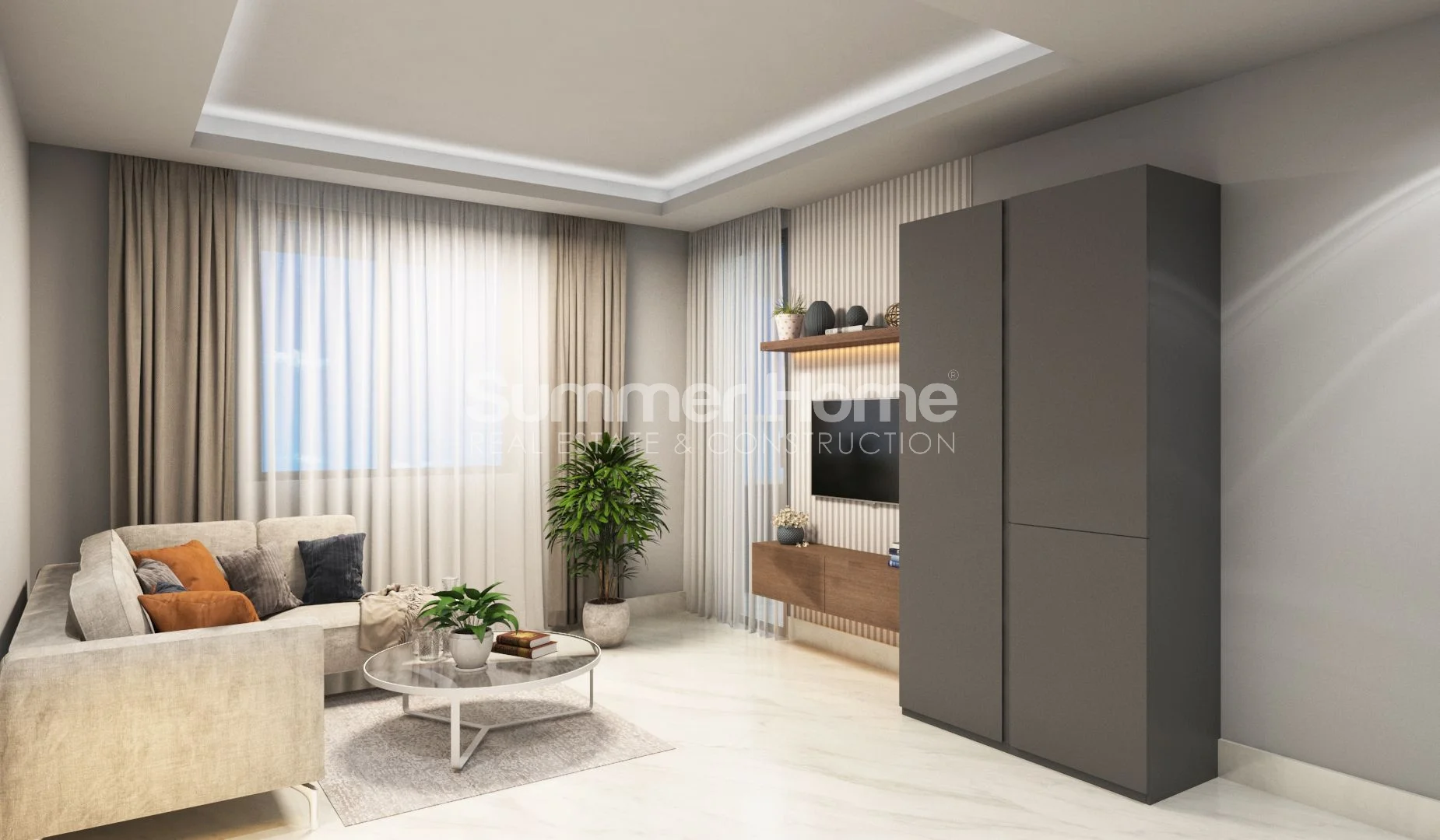 Chic and sleek apartments centrally located in Alanya Interior - 27
