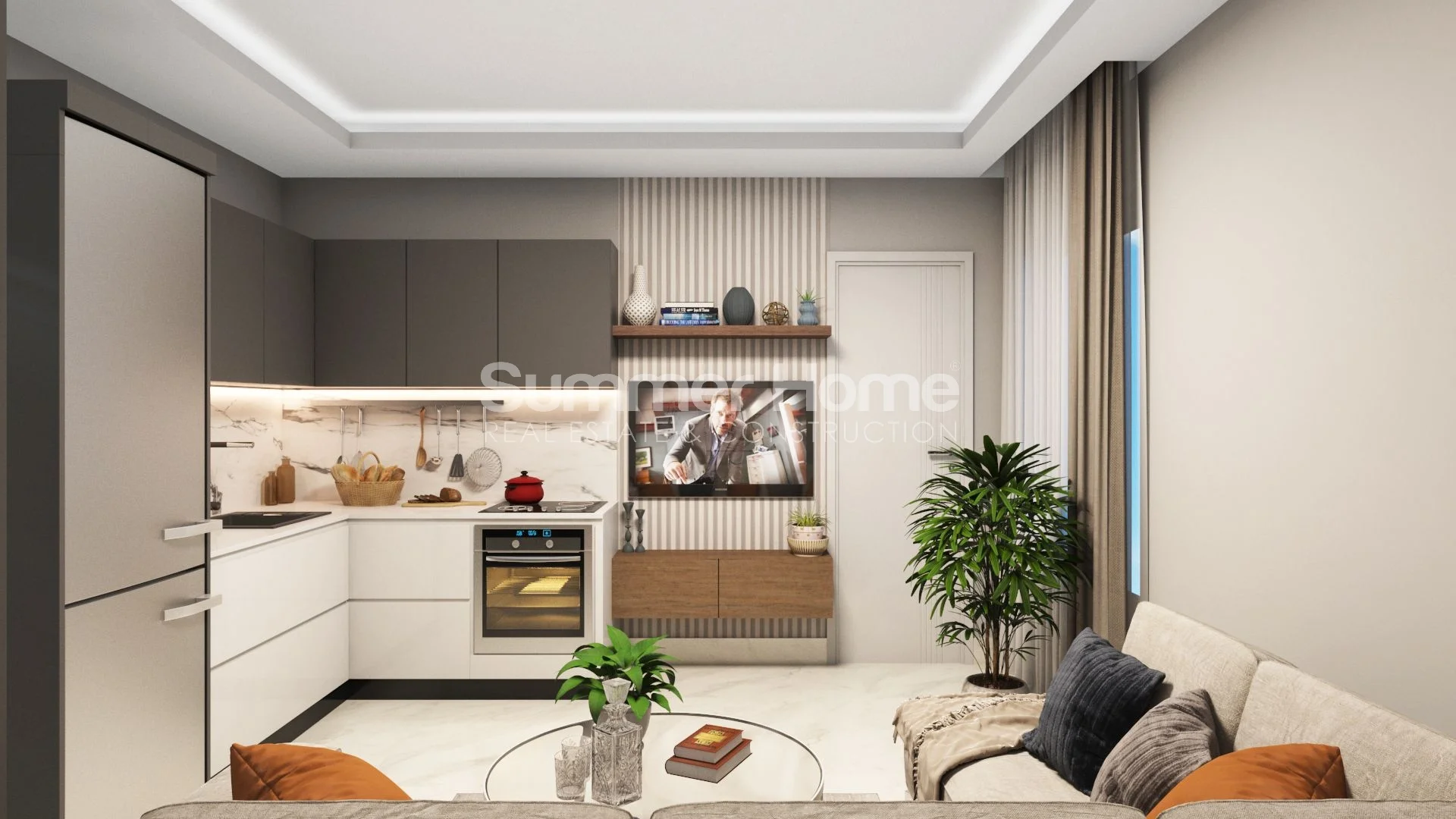 Chic and sleek apartments centrally located in Alanya Interior - 32