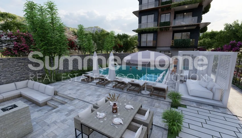 Modern apartments very close to seafront in Kestel, Alanya