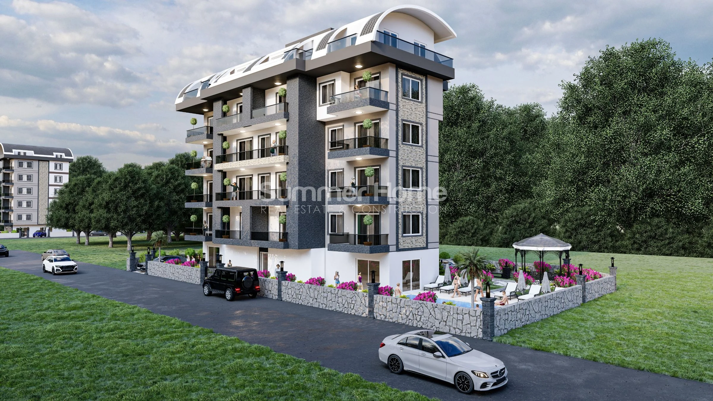 Apartments in a Desirable Location in Famous Region of Oba Plan - 14