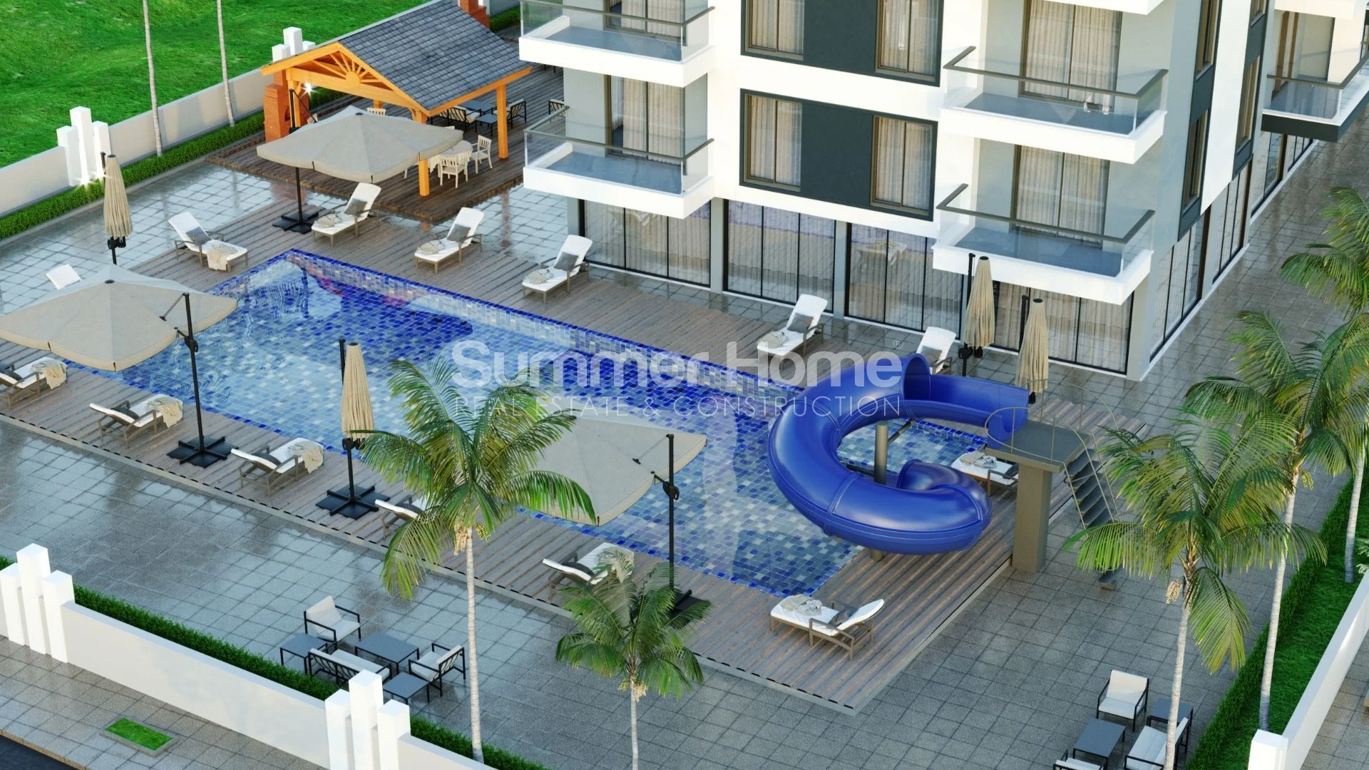 Modern apartments located close to the airport in Gazipasa Facilities - 11