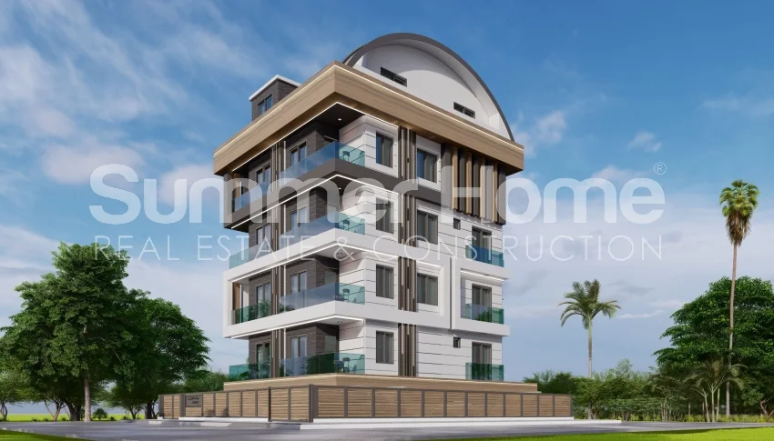 Modern apartments situated in the centre of Alanya