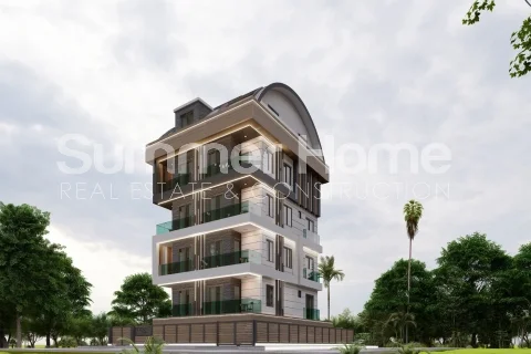 Современные дизайнерские апартаменты в центре Алании Общий - 14