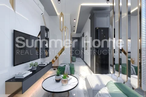 Современные дизайнерские апартаменты в центре Алании Интерьер - 21