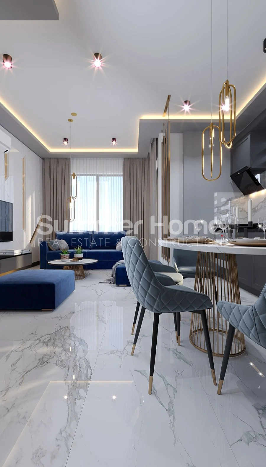Modern apartments situated in the centre of Alanya Interior - 40