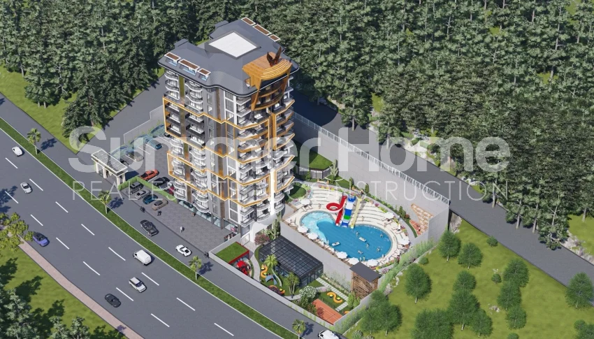 Investment in apartments in the Mahmutlar area of Alanya