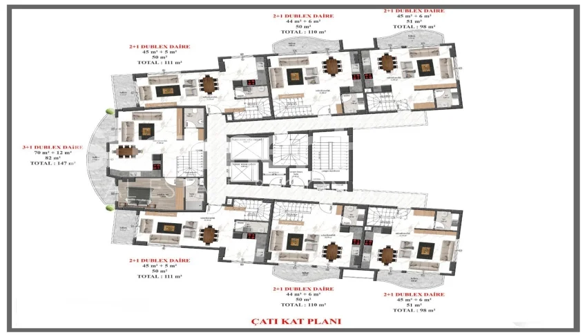 Investissement dans des appartements dans le quartier Mahmut Plan - 49