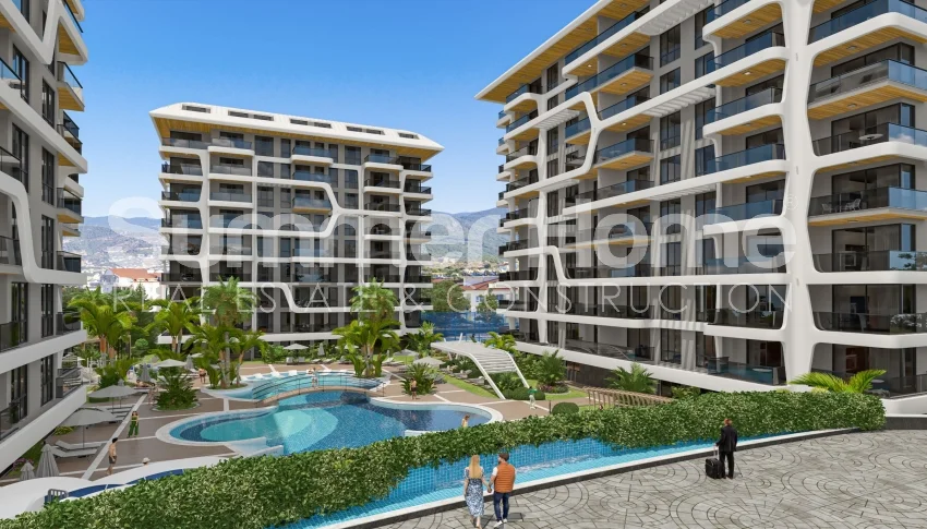 Investment in luxury apartments in Tosmur region, Alanya General - 3