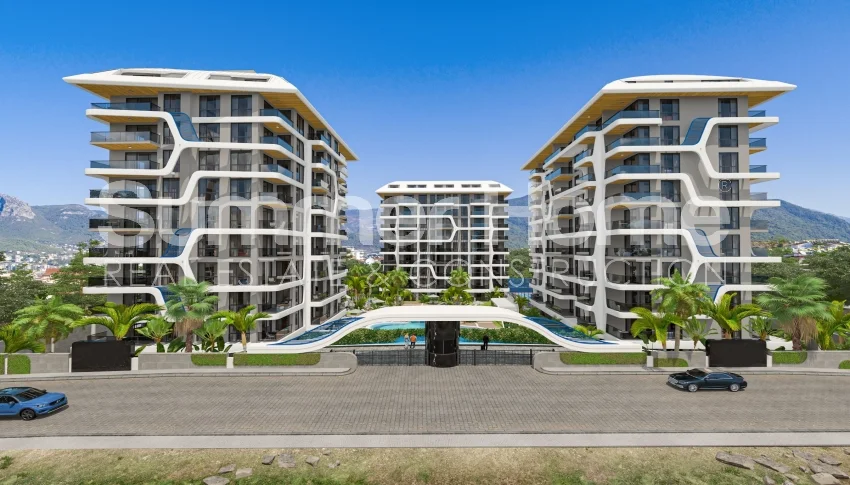 Investment in luxury apartments in Tosmur region, Alanya General - 1