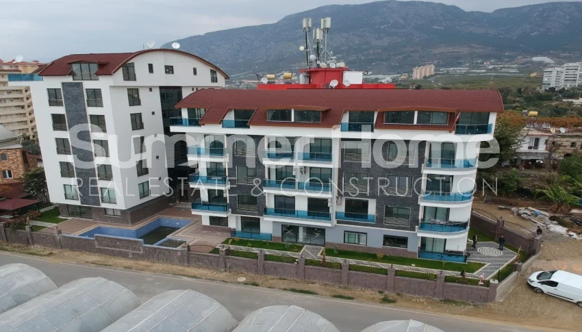 Recently completed duplex apartments in Mahmutlar, Alanya