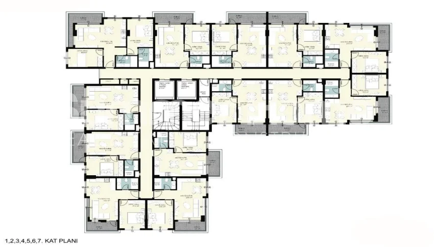 Stunning Apartments at Reasonable Prices in Avsallar, Alanya Plan - 38