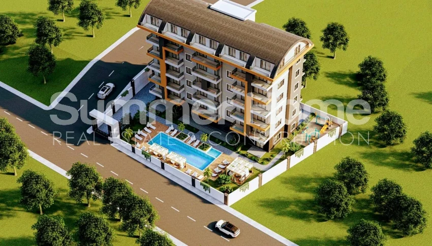 Lovely Apartments with Picturesque View in Avsallar, Alanya