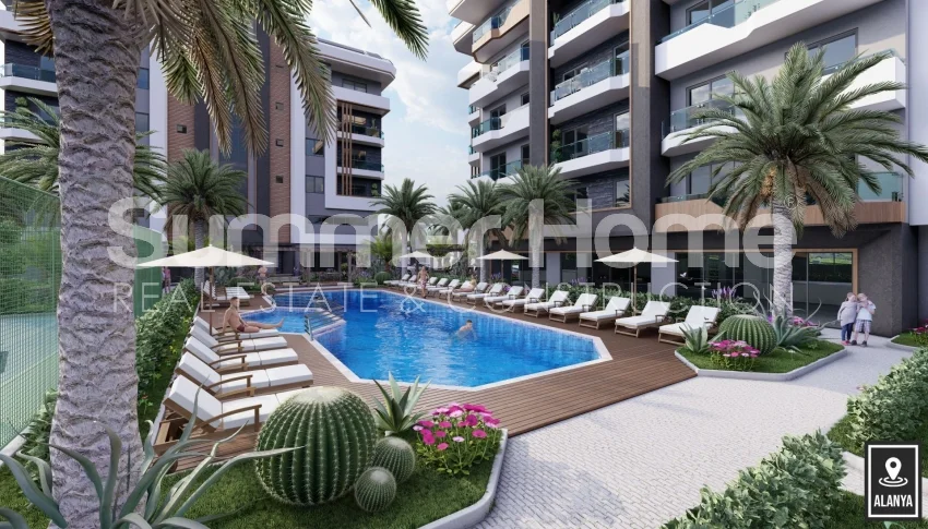 Luxury Apartments with Direct Sea View in Okurcalar, Alanya Facilities - 36