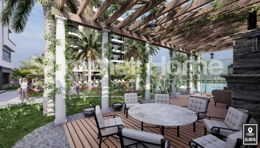 Luxury Apartments with Direct Sea View in Okurcalar, Alanya Facilities - 41