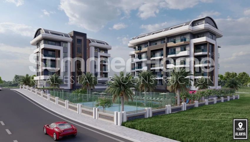 Luxury Apartments with Direct Sea View in Okurcalar, Alanya General - 14