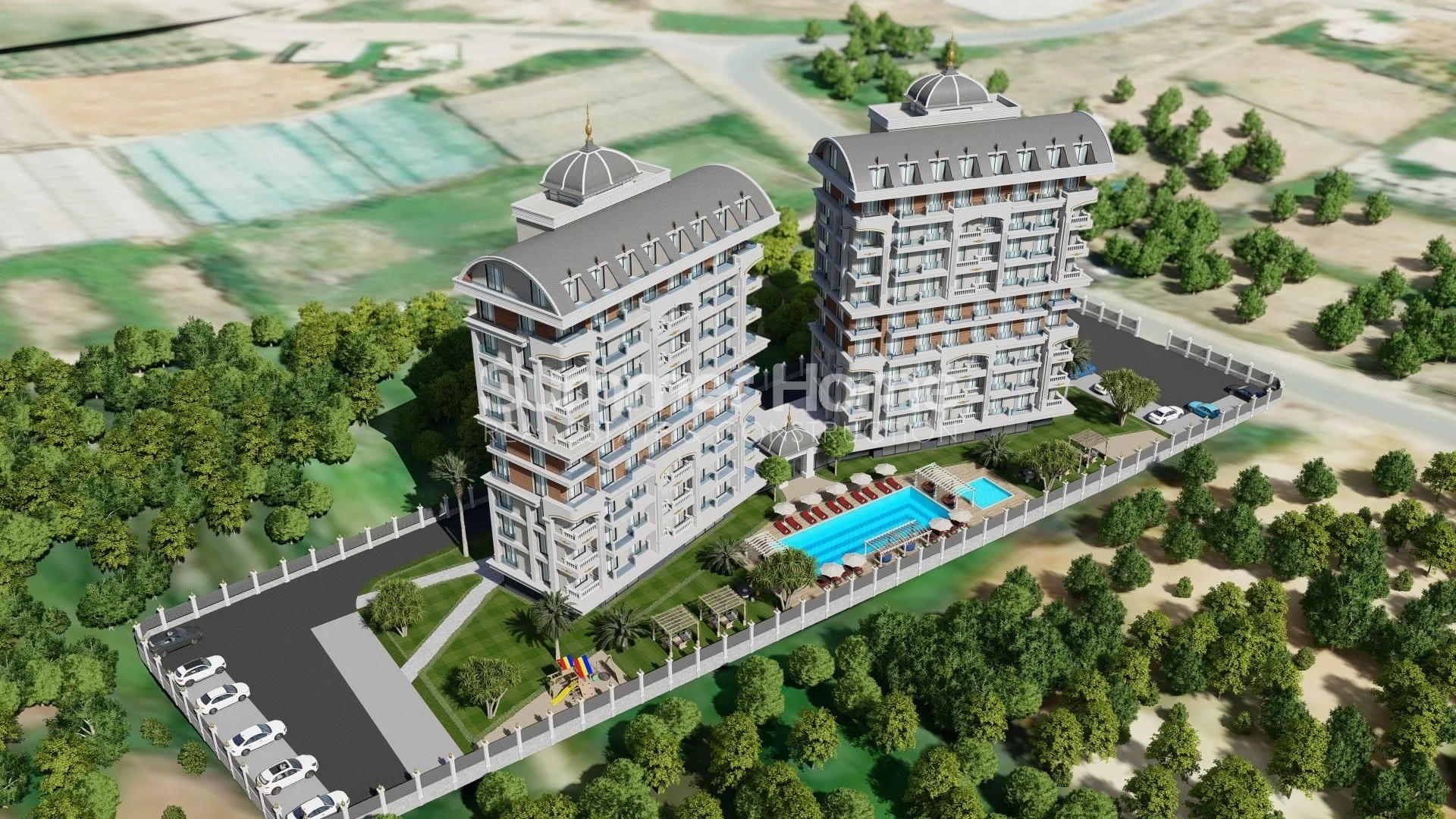 Appartements charmants au design de Luxe à Turkler, Alanya Général - 11