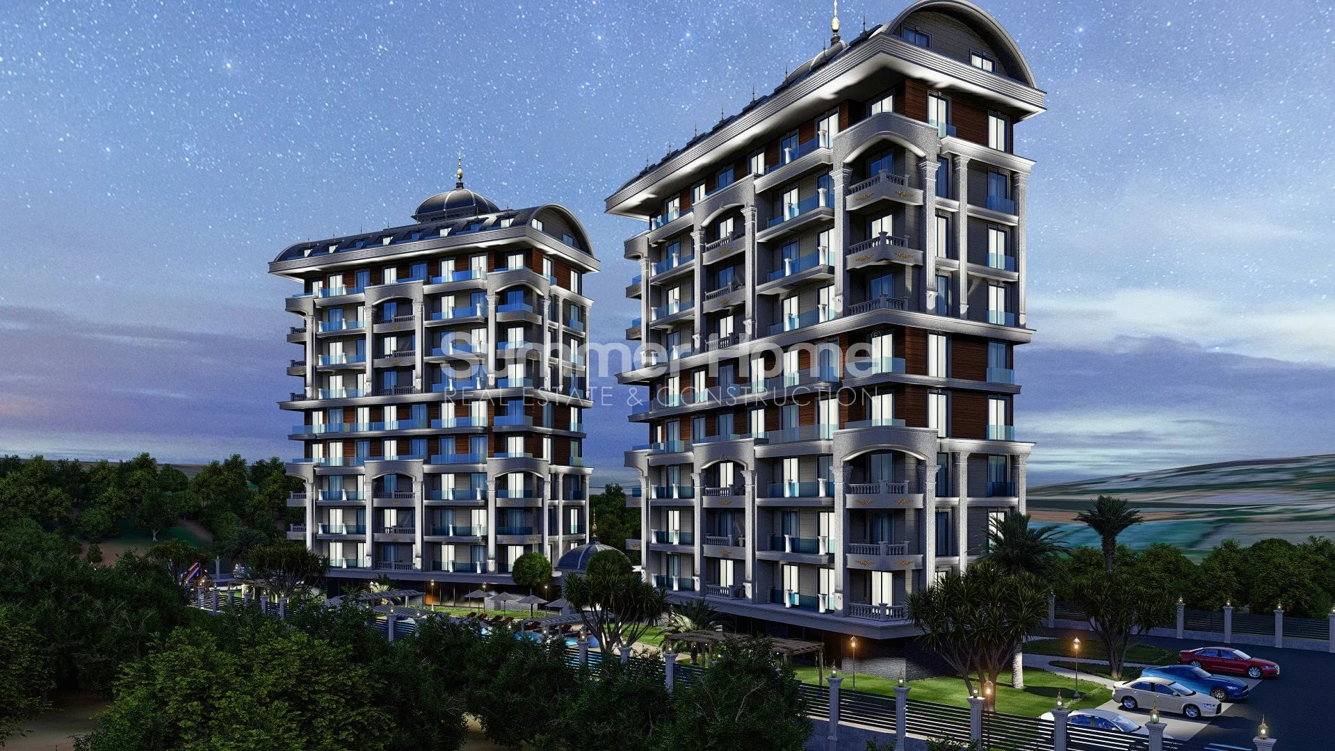 Appartements charmants au design de Luxe à Turkler, Alanya Général - 8