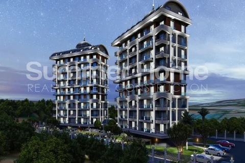 Appartements charmants au design de Luxe à Turkler, Alanya Général - 8