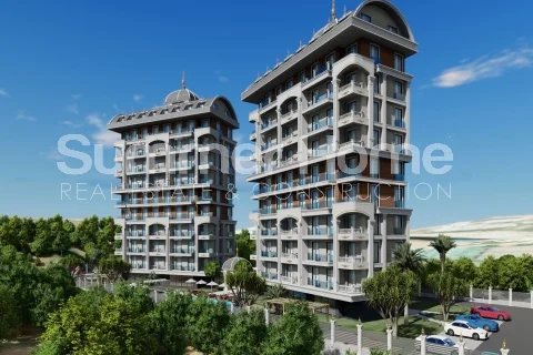 Appartements charmants au design de Luxe à Turkler, Alanya Général - 3