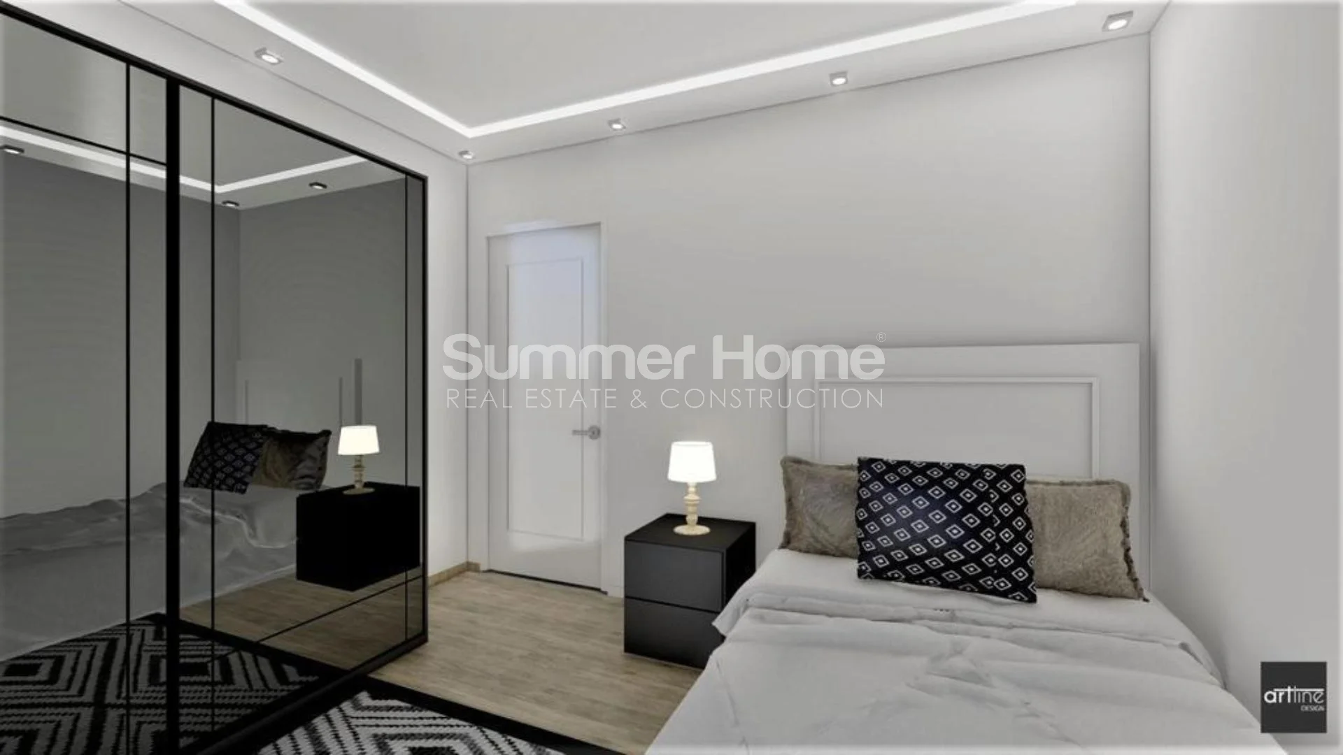 Appartements charmants au design de Luxe à Turkler, Alanya interior - 21
