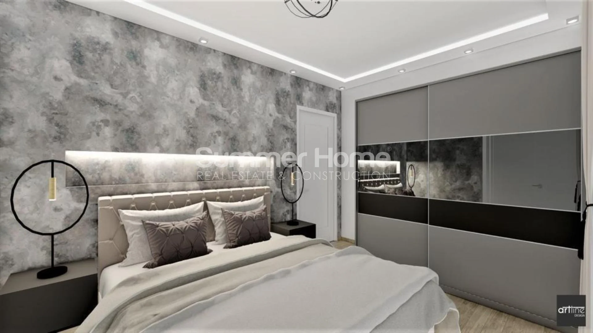 Appartements charmants au design de Luxe à Turkler, Alanya interior - 22