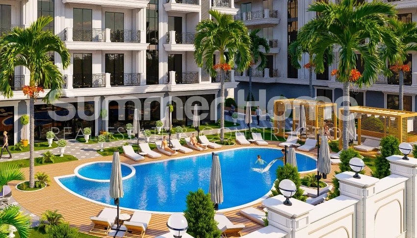 Modern apartments in Oba district, city of Alanya