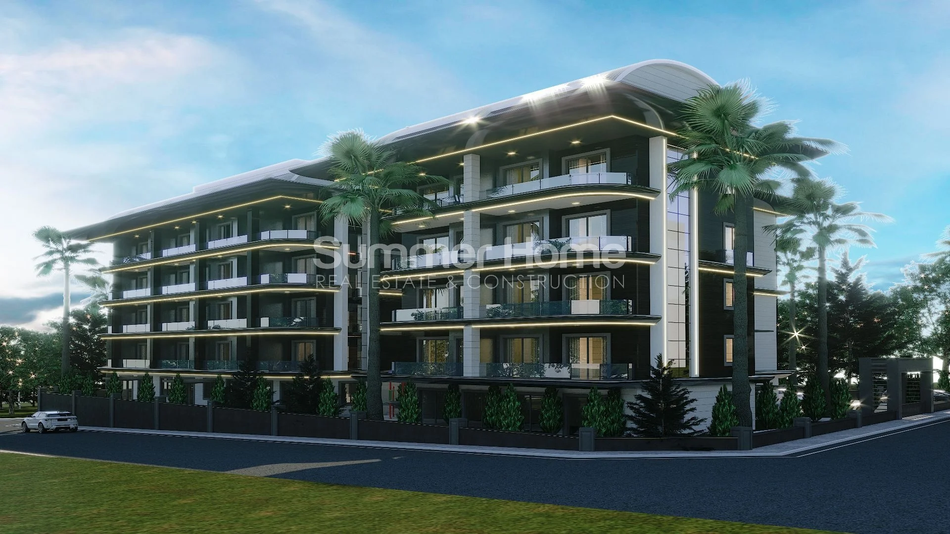 Centrally Located Apartments with Stunning View in Alanya Plan - 17