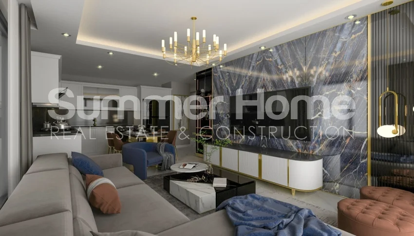Centrally Located Apartments with Stunning View in Alanya Interior - 12