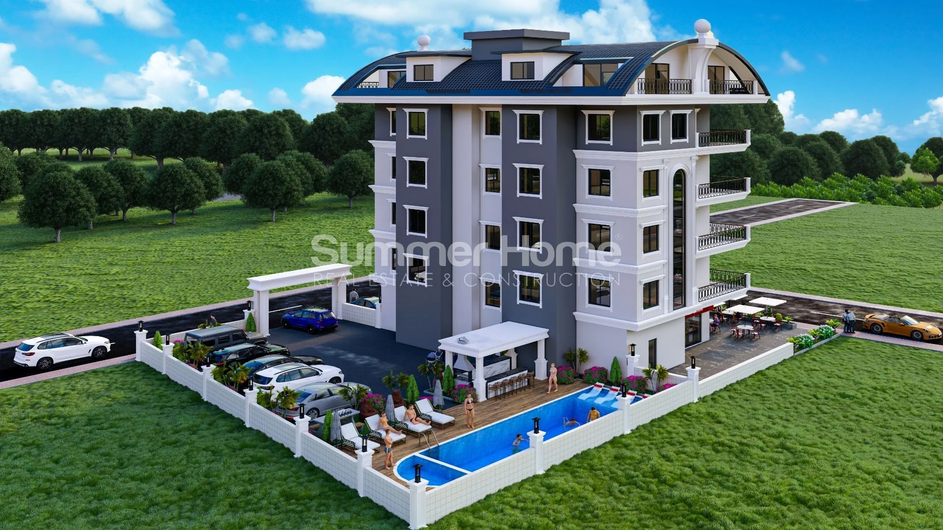 The new complex in the developing area of Ciplakli, Alanya General - 3