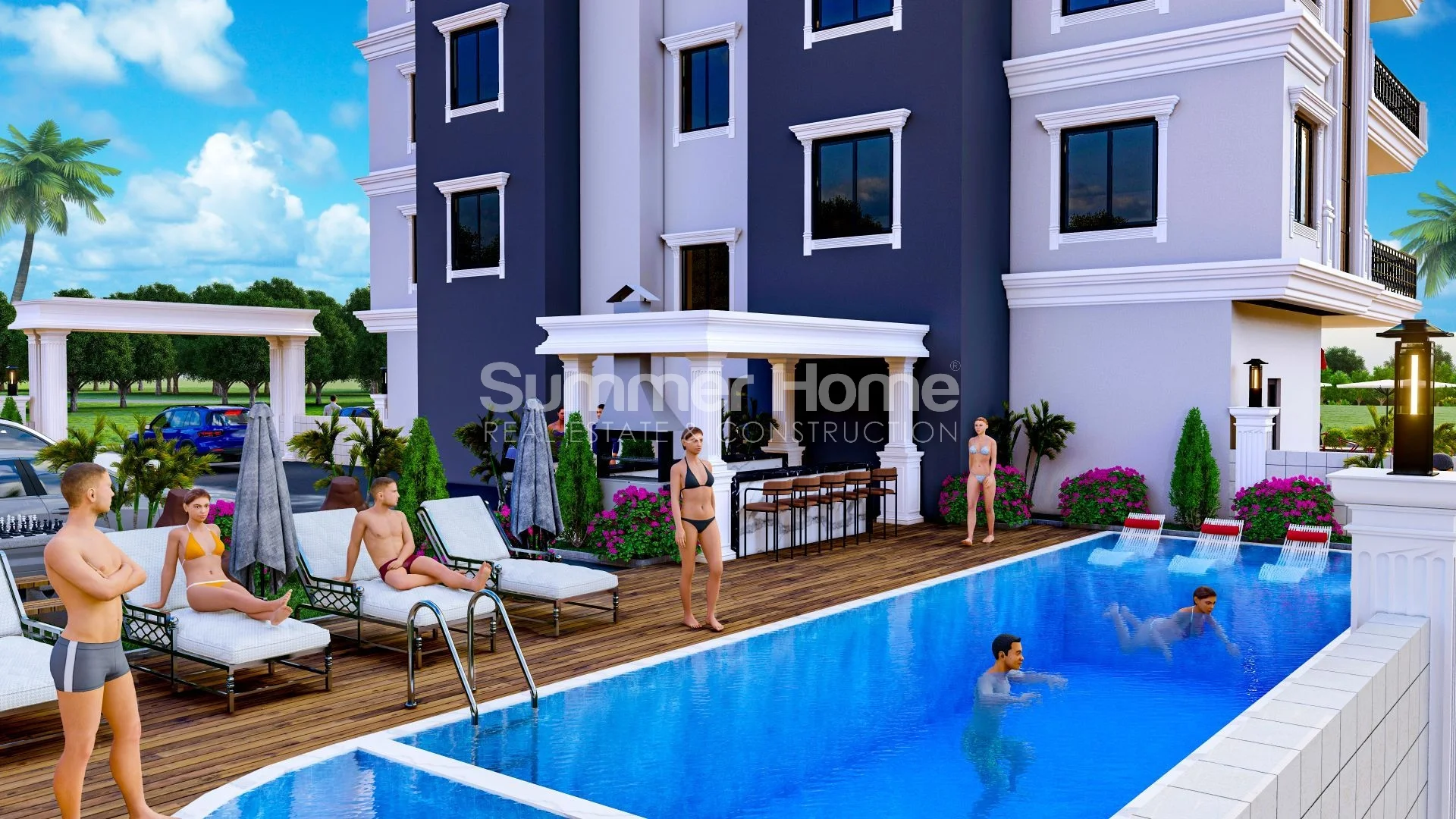 The new complex in the developing area of Ciplakli, Alanya General - 8