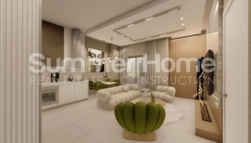 New Apartments with Stylish Design in Alanya's City Center Interior - 28