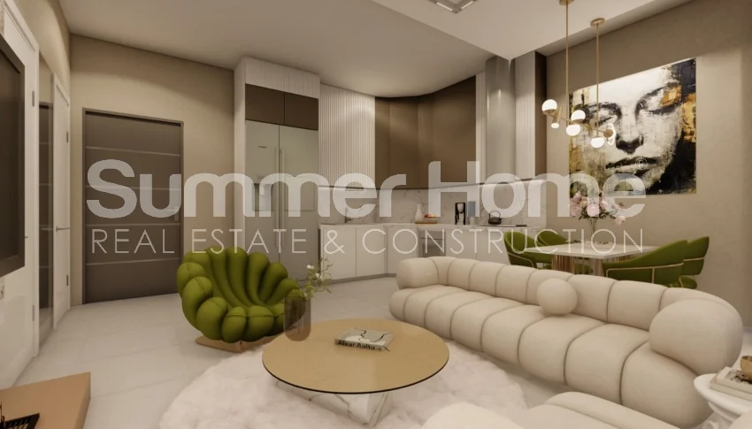 New Apartments with Stylish Design in Alanya's City Center Interior - 32